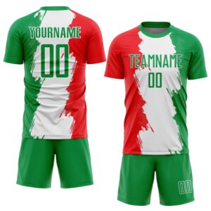 Grass Green Red White Sublimation Mexico Soccer Uniform Jersey Custom Team Soccer Jersey Shirt 2 pkioij.jpg