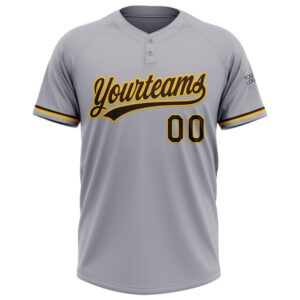 Gray Brown Yellow Two Button Unisex Softball Jersey Custom Team Softball Jersey 2 fc85ab.jpg
