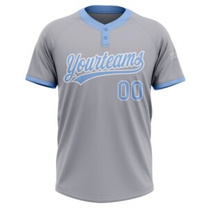 Gray Light Blue White Two Button Unisex Softball Jersey Custom Team Softball Jersey 2 tnijgw.jpg