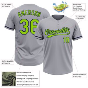Gray Neon Green Navy Two Button Unisex Softball Jersey Custom Team Softball Jersey 3 pdbtym.jpg