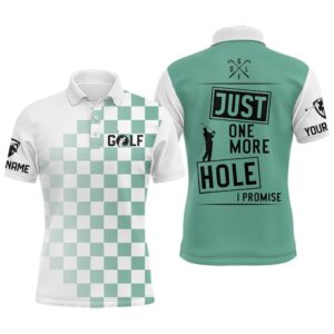 Green And White Men’s Golf Polo Shirts&hellip;