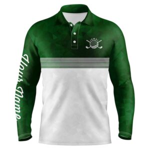 Green And White Men s Golf Polo Shirts Custom Name Golf Shirts For Men Golf Polo Shirt Golf Shirts 2 hr4axh.jpg