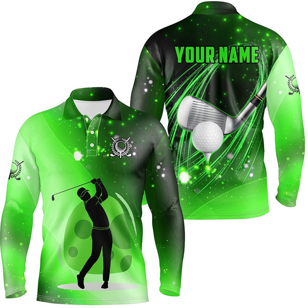 Green Light Golf Ball Clubs Men’s Golf Polo Shirts Custom Golf Outfits For Men, Golf Polo Shirt, Golf Shirts Green Light Golf Ball Clubs Men’s Golf Polo Shirts Custom Golf Outfits For Men, Golf Polo Shirt, Golf Shirts