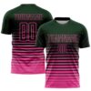 Green Pink Sublimation Soccer Uniform Jersey, Custom Team Soccer Jersey Shirt Green Pink Sublimation Soccer Uniform Jersey, Custom Team Soccer Jersey Shirt