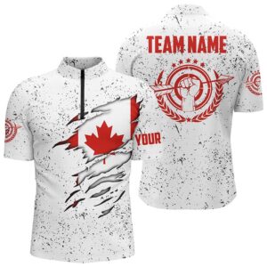 Grunge Canada Archery Men Jersey Custom Patriotic&hellip;