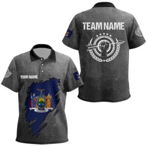 Grunge New York Archery Polo Shirts, Custom&hellip;