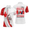 Im A Simple Man I Like Playing Golf & Beer Skull Golf Polo Shirt Beer Golf Shirts For Men, Golf Polo Shirt, Golf Shirts