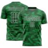 Kelly Green White Neon Green Sublimation Soccer Uniform Jersey, Custom Team Soccer Jersey Shirt