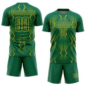 Kelly Green Yellow Geometric Shapes Sublimation Soccer Uniform Jersey Custom Team Soccer Jersey Shirt 2 b2ysnf.jpg