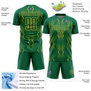 Kelly Green Yellow Geometric Shapes Sublimation Soccer Uniform Jersey Custom Team Soccer Jersey Shirt 3 f2ok5m.jpg