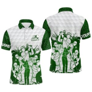 King Of The Green Men’s Golf Polo&hellip;