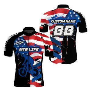 Life Cycling Jersey Men Anti Uv Reflective Youth American Flag Shirt Custom Mountain Bike Gear Custom Mono Cycling Jersey 2 sqpsmb.jpg