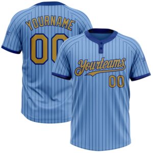 Light Blue Royal Pinstripe Old Gold Two&hellip;