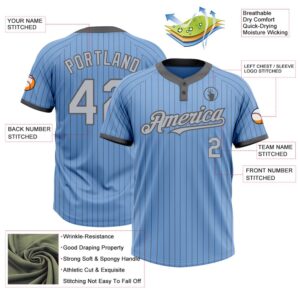 Light Blue Steel Gray Pinstripe Gray Two Button Unisex Softball Jersey Custom Team Softball Jersey 3 hytyni.jpg