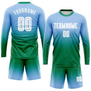 Light Blue White Kelly Green Sublimation Long Sleeve Fade Fashion Soccer Uniform Jersey Custom Team Soccer Jersey Shirt 2 jclafa.jpg
