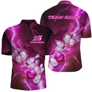 Lightning Strike Pink Bowling Jersey, Bowling Team&hellip;