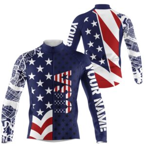 Men And Women American Cycling Jersey With&hellip;