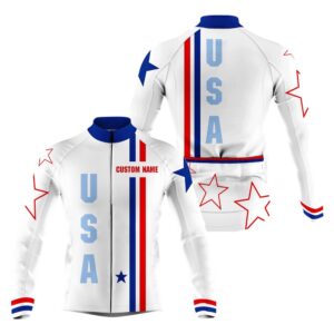 Men And Women American Cycling Jersey With&hellip;