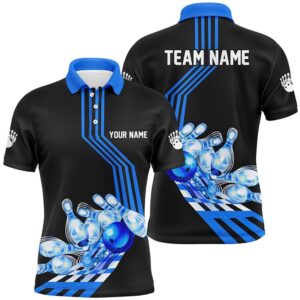 Men Bowling Polo Shirt Custom Bowling Team&hellip;