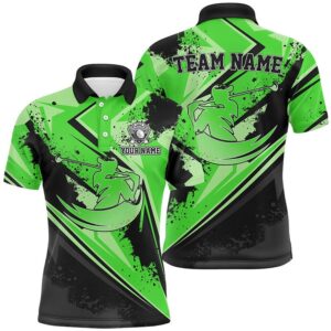 Men Golf Polo Shirt Custom Blue Camo&hellip;