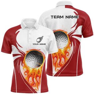 Men Golf Polo Shirt Custom Golf Ball&hellip;