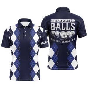 Men Golf Polo Shirts Custom It Takes&hellip;
