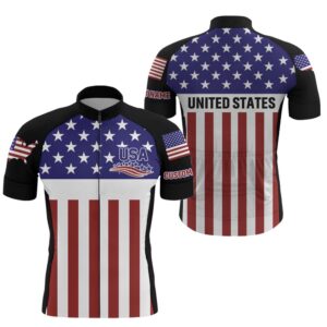 Men Women American Cycling Jersey Usa Bike Shirt With 3 Pockets Full Zip Cycle Gear Custom Mono Cycling Jersey 2 naxsks.jpg