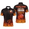Men’s Flame Polo Bowling Shirt, That’S How I Roll, Custom Name Men Bowlers Polo Shirt, Personalized Bowling Team Shirt Men’s Flame Polo Bowling Shirt, That’S How I Roll, Custom Name Men Bowlers Polo Shirt, Personalized Bowling Team Shirt