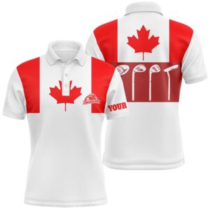 Men’s Golf Polo Shirt Golf Club Canadian&hellip;
