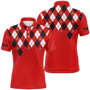 Men’s Golf Polo Shirt Plus Size Red&hellip;