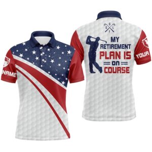 Men’s Golf Polo Shirts Custom Name American&hellip;