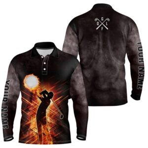 Men s Golf Polo Shirts Custom Name Flame Golf Ball Light Golf Outfits Men Golf Polo Shirt Golf Shirts 2 i8gbha.jpg
