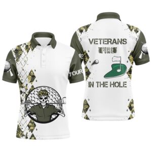 Men’s Golf Polo Shirts Custom Name Veterans&hellip;