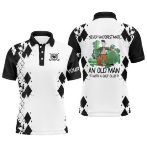 Men’s Golf Polo Shirts Never Underestimate Old&hellip;