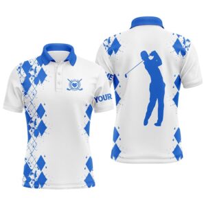 Men’s Golf Polos Shirts Custom Name Swing&hellip;