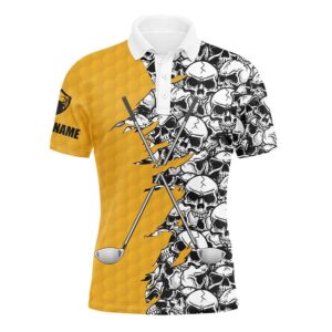 Men’s Long Sleeve Golf Tops Polo Yellow&hellip;
