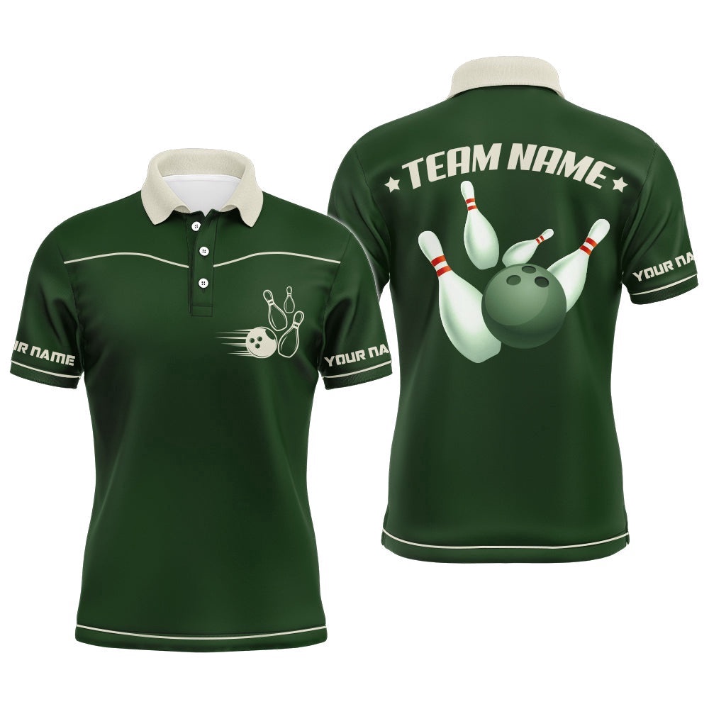 Men’s Vintage Style Bowling Shirt Custom Bowling Shirts For Men Retro Bowling Polo Shirt, Personalized Bowling Team Shirt Men’s Vintage Style Bowling Shirt Custom Bowling Shirts For Men Retro Bowling Polo Shirt, Personalized Bowling Team Shirt