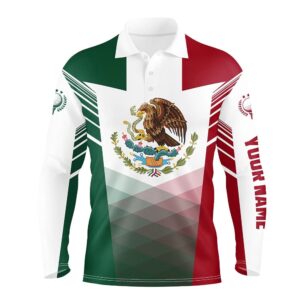 Mexican Flag Men s Golf Polo Shirts Custom Mexico Golf Outfit Men Unique Golf Shirts For Men Golf Polo Shirt Golf Shirts 2 li1j1a.jpg