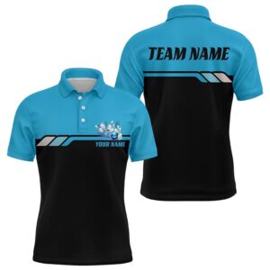 Multicolor Bowling Team Polo Shirt, Bowling League&hellip;