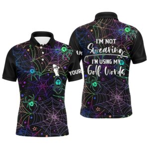 Multicolor Halloween Men Golf Polo Shirt For&hellip;