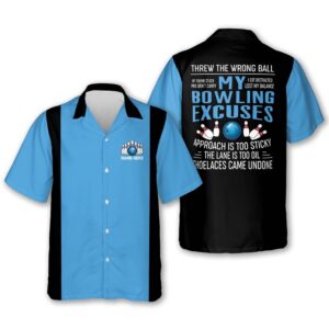My Bowling Excuses Bowling Shirts, Custom Bowling&hellip;