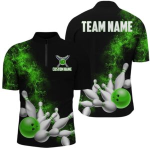 Name Unisex Strike Bowling Team Shirts For&hellip;