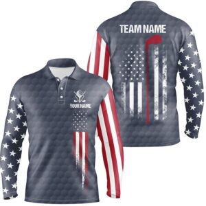 Navy American Flag Men s Golf Polo Shirts Custom Patriotic Team Golf Shirts For Men Golf Gifts Golf Polo Shirt Golf Shirts 2 s17wnm.jpg