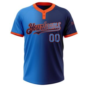 Navy Electric Blue Orange Gradient Fashion Two Button Unisex Softball Jersey Custom Team Softball Jersey 2 peamvb.jpg