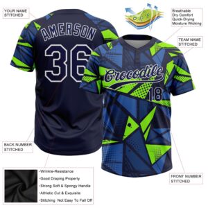 Navy Navy Neon Green 3D Pattern Two Button Unisex Softball Jersey Custom Team Softball Jersey 3 bhutkl.jpg