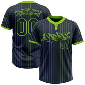 Navy Neon Green Pinstripe Neon Green Two&hellip;