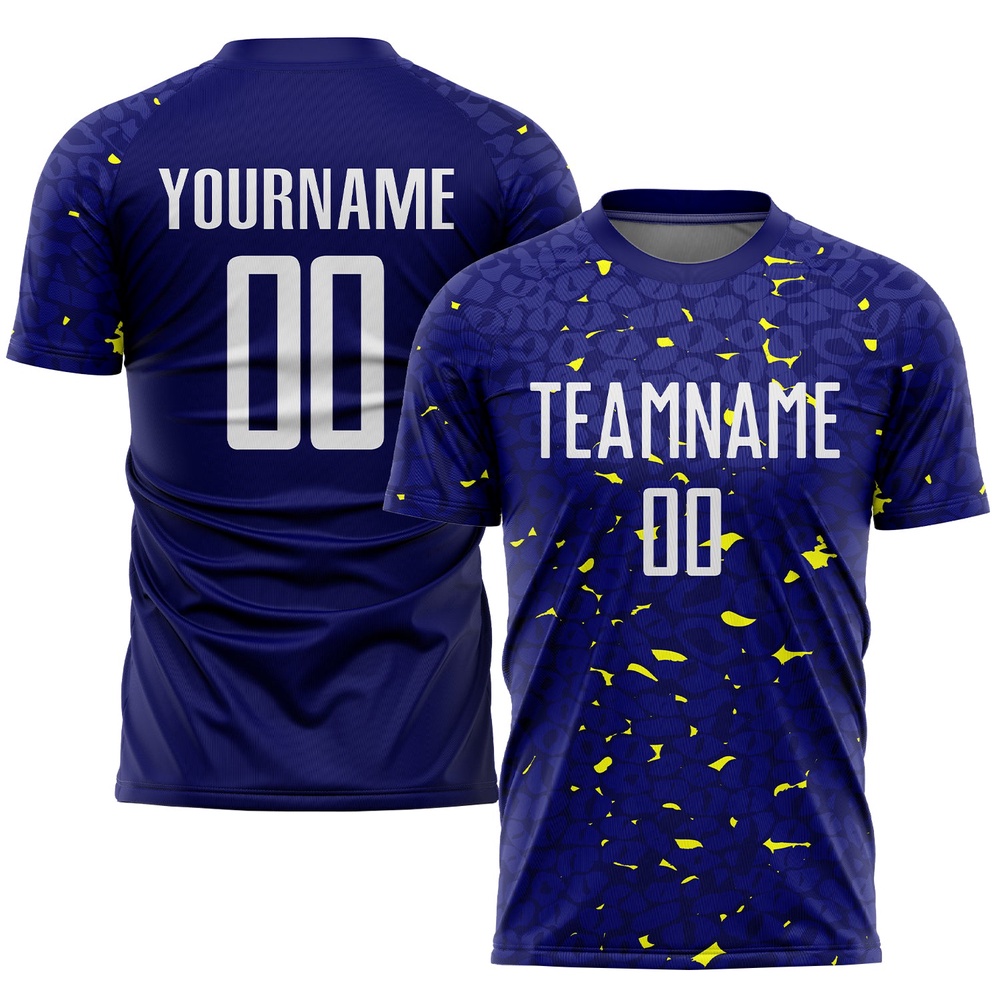 Navy White Gold Sublimation Soccer Uniform Jersey, Custom Team Soccer Jersey Shirt Navy White Gold Sublimation Soccer Uniform Jersey, Custom Team Soccer Jersey Shirt