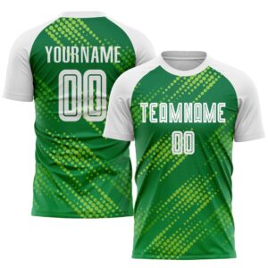 Neon Green White Kelly Green Sublimation Soccer&hellip;