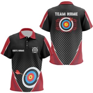 Net Pattern Target Archery Polo Shirts, Custom&hellip;