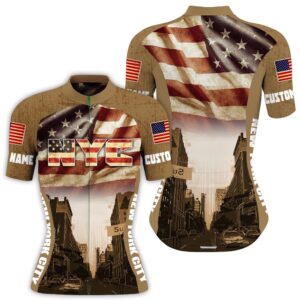 New York Men Women Short Sleeve Cycling Jersey Retro American Shirt Nyc Mountain Bike Gear Custom Mono Cycling Jersey 2 odbvi7.jpg